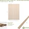 Ekena Millwork 94H x 1/4T Adjustable Wood Slat Wall Panel Kit w/ 2W Slats, Red Oak contains 22 Slats SWW66X94X0250RO - alternate 2